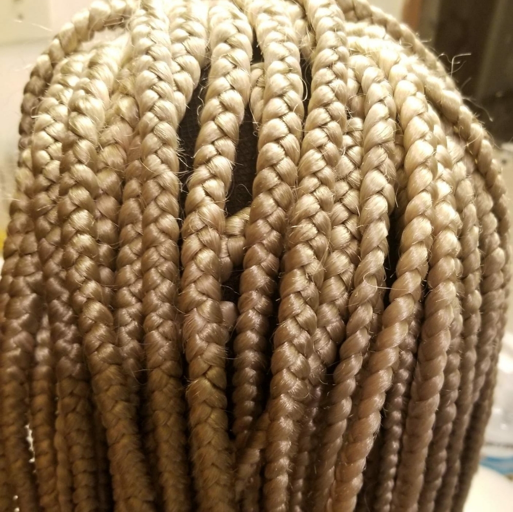 Hand Made Box Braid Wig - Picture 3 of 7